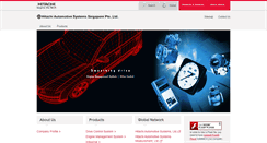 Desktop Screenshot of hitachi-automotive.sg
